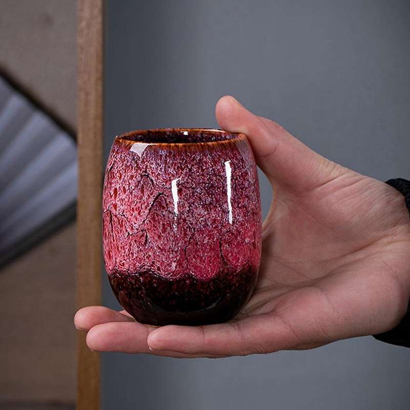 4Pcs Ceramic Teacup Porcelain Cup Home Tea Cup Ceramic Cup Tea Cup Set Cute Cups Coffee Mugs