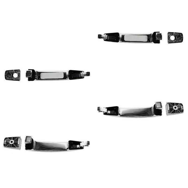 4Pcs Chrome ABS Door Outer Handle Covers for Captiva Sport/Aveo/Saturn Vue 96468254 96468266 9646826