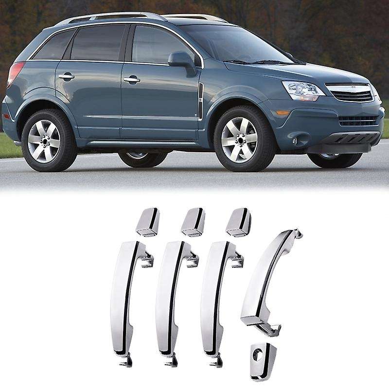 4Pcs Chrome ABS Door Outer Handle Covers for Captiva Sport/Aveo/Saturn Vue 96468254 96468266 9646826