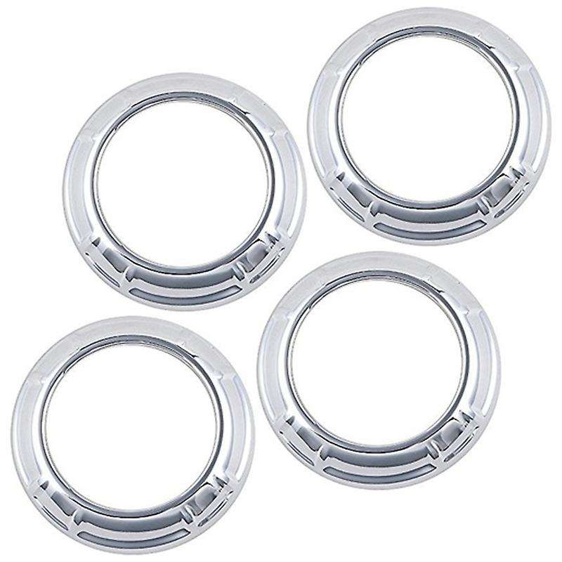 4Pcs Chrome Car Dash Air Conditioning Vent Trim Cover for JK 11-17