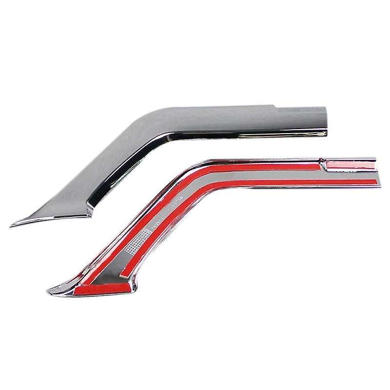 4Pcs Chrome Front Grille Grill Mesh Cover Trim for Rogue T32 2014 2015 2016