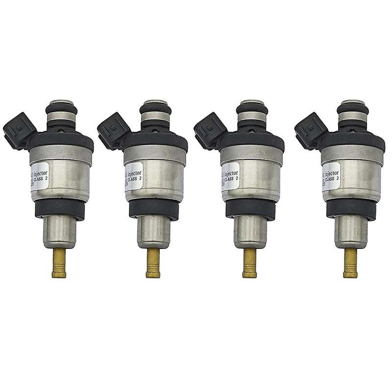 4Pcs Class 2 Orange Fuel Injector Gas System for /CNG 67R-010092 110R-000020