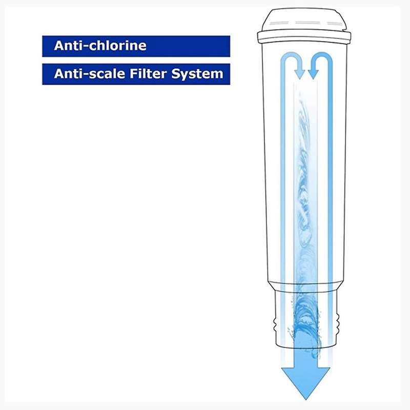 4pcs Coffee Machine Water Filter Cartridges for Claris F088 F088 01/ Tcz60003 / Coffee Filter