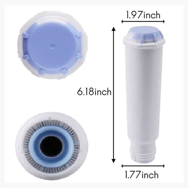 4pcs Coffee Machine Water Filter Cartridges for Claris F088 F088 01/ Tcz60003 / Coffee Filter