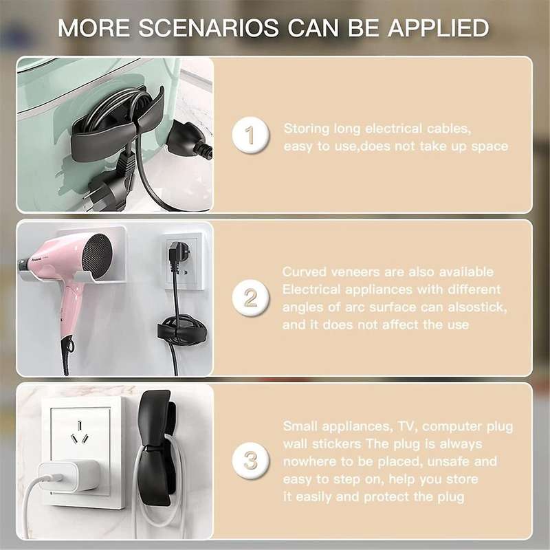 4pcs Cord Organizer for Kitchen Appliances Cord Winder Holder Plug Keeper Organizer for Stand Mixer