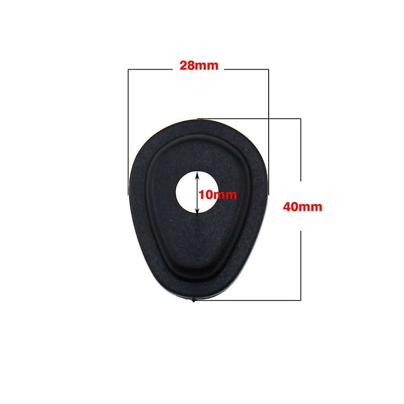4Pcs Compatible YAMAHA FZ1 FZ6 FZ8 Turn Signals Indicator Adapter Spacers