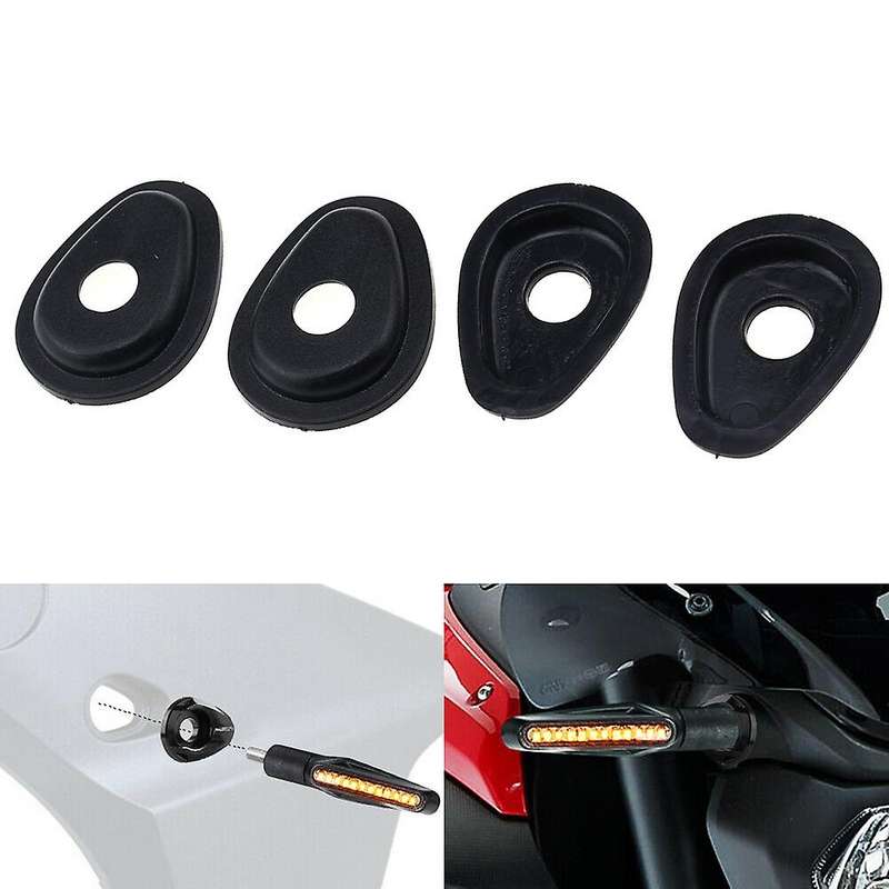 4Pcs Compatible YAMAHA FZ1 FZ6 FZ8 Turn Signals Indicator Adapter Spacers