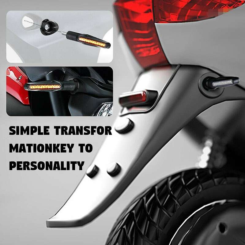 4Pcs Compatible YAMAHA FZ1 FZ6 FZ8 Turn Signals Indicator Adapter Spacers