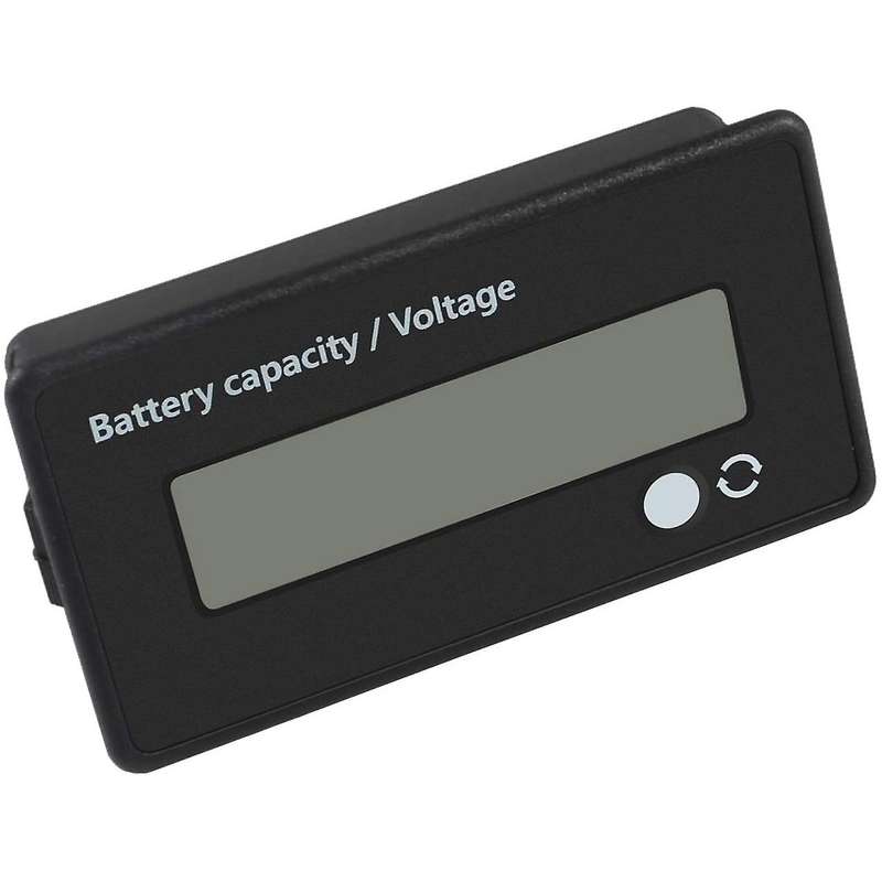 4Pcs DC12V 24V 36V 48V 72V Battery MeterBattery Capacity Voltage Indicator Lead-Acid and Lithium Ion