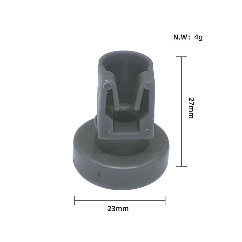4pcs Dishwasher Basket Wheel for Favorit Privileg Dishwasher Roller Wheel Lower Basket Wheels 23mm