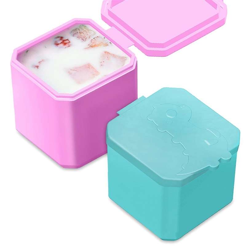 4pcs Dip Containers, 4oz Silicone Salad Dressing Container Dipping Sauce Container with Lids for Pic