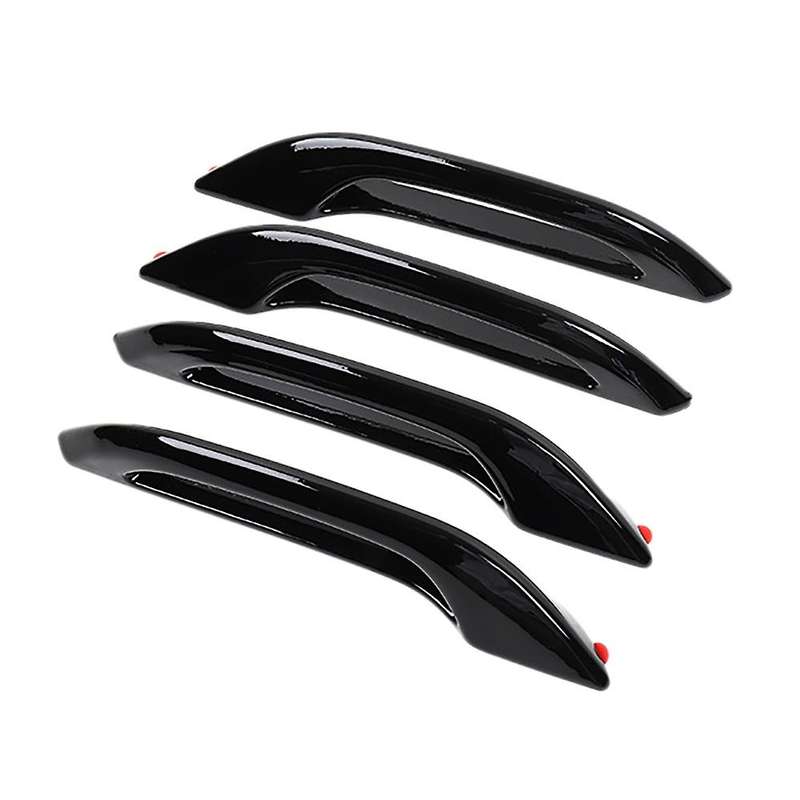 4Pcs Door Handle for Model 3 Y Car Door Handles Patch Decoration Cover Accessories Bright Black