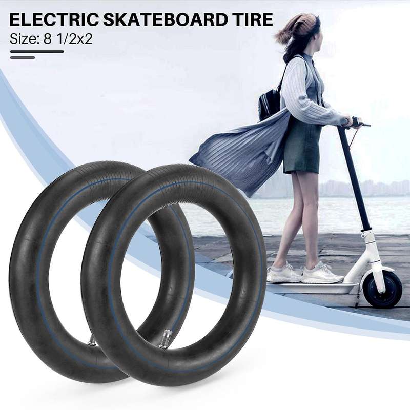 4pcs Electric Scooter Tire Inner Tube Camera 8 1/2x2 for Spin Bird Electric Skateboard