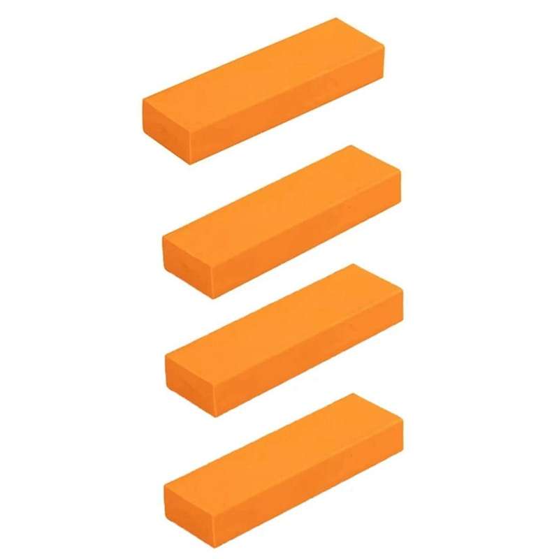 4pcs Easy Limescale Eraser Bathroom Glass Rust Remover Rubber Household Kitchen Cleaning Tools Kitch