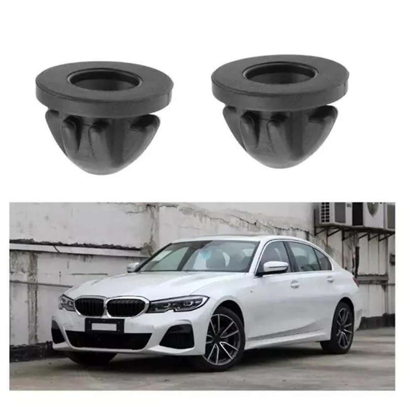 4Pcs Engine Cover Trim Rubber Mount Grommet Bump Stop 11127614138 for 1-8 Series X4 X5 X6 X7 Engine