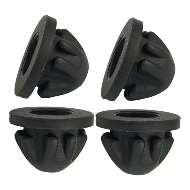 4Pcs Engine Cover Trim Rubber Mount Grommet Bump Stop 11127614138 for 1-8 Series X4 X5 X6 X7 Engine