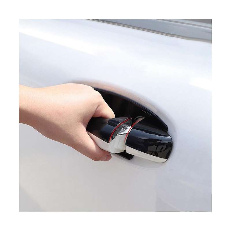 4Pcs Exterior Door Handle Trim Cover Stickers for C/ E/GLC// //GLS/CLA/GLA-Class Chroem