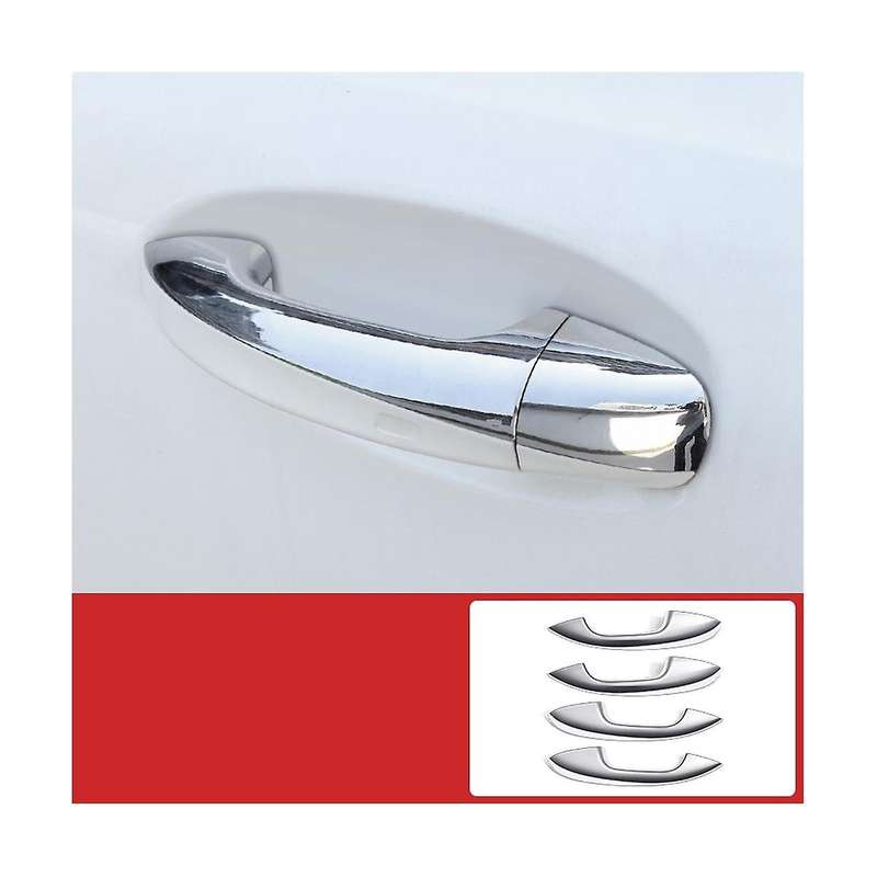 4Pcs Exterior Door Handle Trim Cover Stickers for C/ E/GLC// //GLS/CLA/GLA-Class Chroem