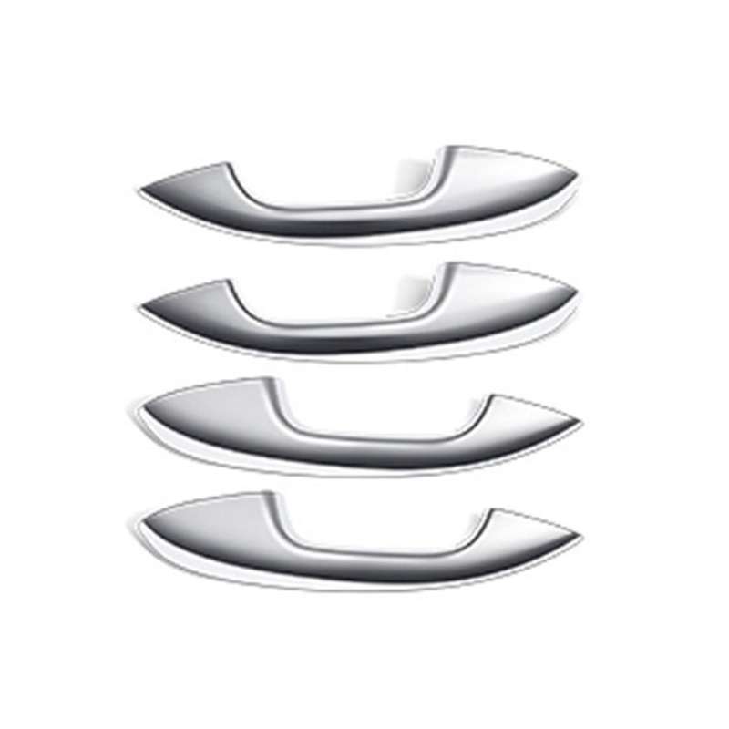 4Pcs Exterior Door Handle Trim Cover Stickers for C/ E/GLC// //GLS/CLA/GLA-Class Chroem