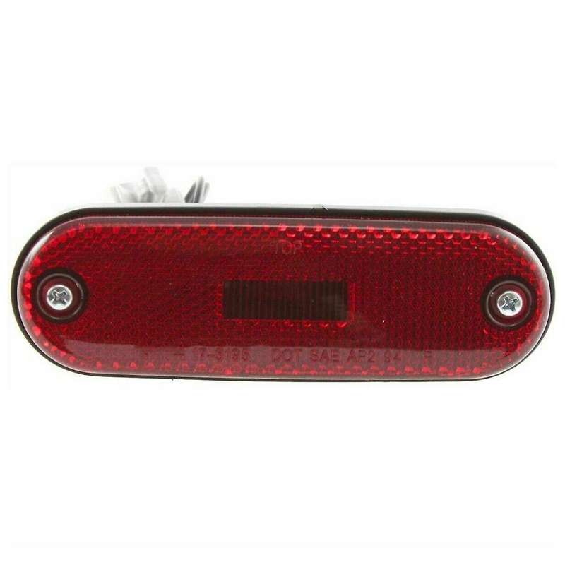 4PCS for 1996-2000 Rear Bumper Reflector Side Marker Signal Lights