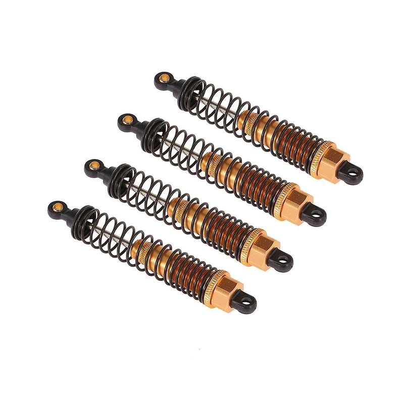 4pcs for 108004 182004 Metal Damper 108mm 08001 08058 1/10 Truck 94111 94188 Upgrade Parts,1