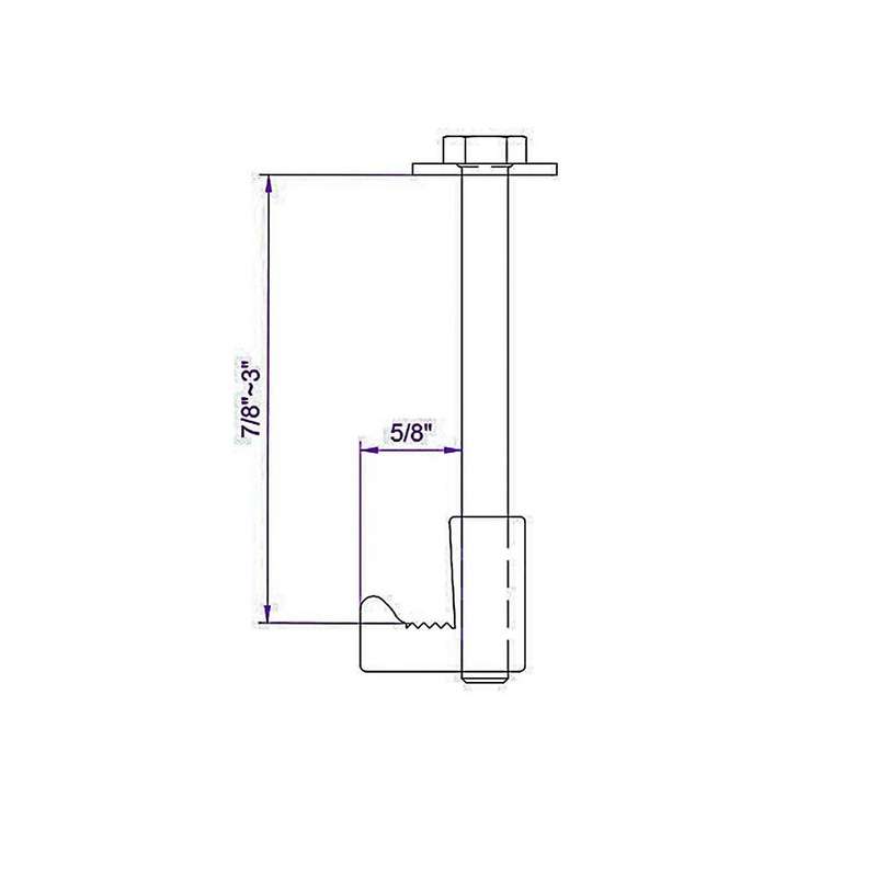 4pcs Fixing Clips Are Suitable for Automobile Refitting Parts, Aluminum Alloy J Hook Device Fastenin