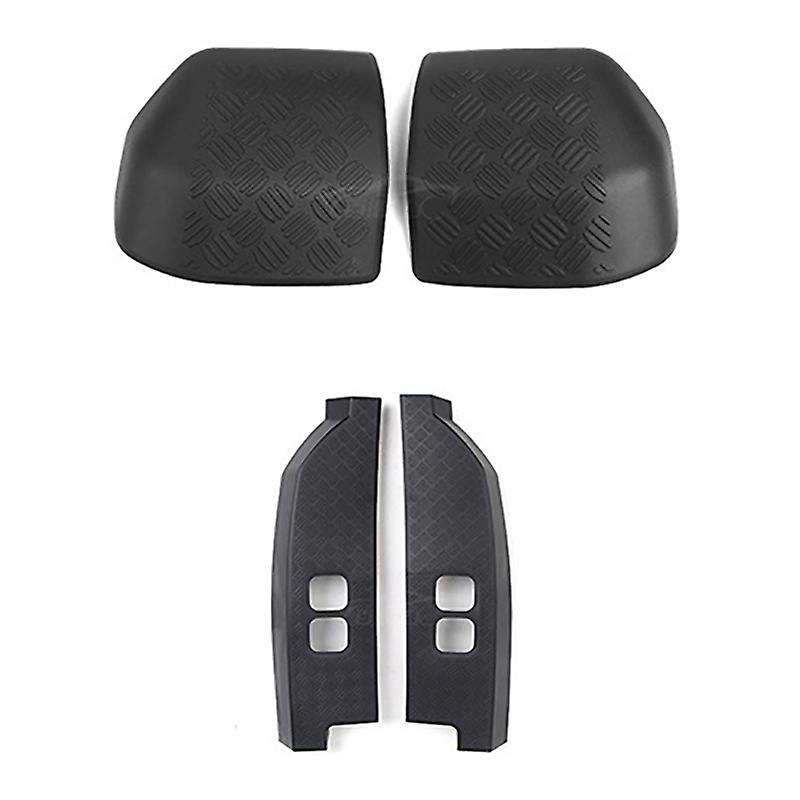 4PCS for 2020 2021 Car Rear Light Frame & Rearview Mirror Cover Trim Guard Anti Scratch Accessories
