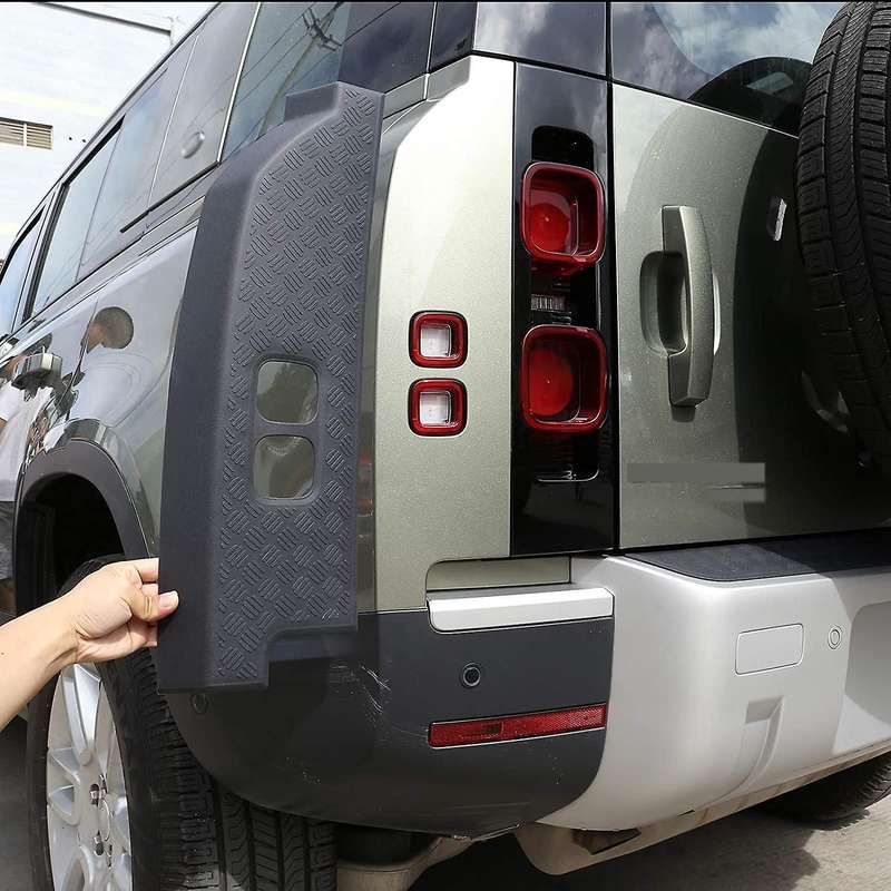 4PCS for 2020 2021 Car Rear Light Frame & Rearview Mirror Cover Trim Guard Anti Scratch Accessories