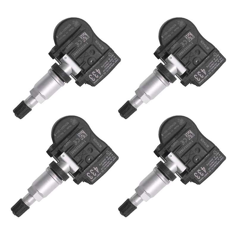 4Pcs for 2018-2027 Model S 433Mhz TPMS Sensor Tire Air Pressure Sensor 1074812-00-B