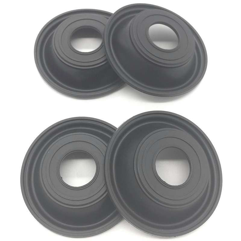 4Pcs for GSF 600 GSF600S GSF600 S BANDIT 1996-2003 Motorcycle Carburetor Vacuum Membrane Plunger Dia