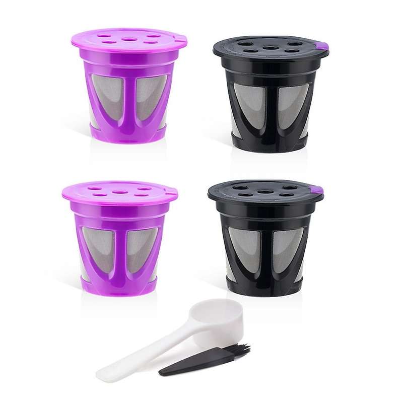 4PCS for K Cup Refillable Coffee Capsule Reusable Filter,A