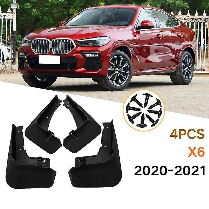 4PCS for X6 GO6 2020 2021 Mudguards Mud Flap Guard Splash Car Accessories Auto Styline Mudflaps Fron