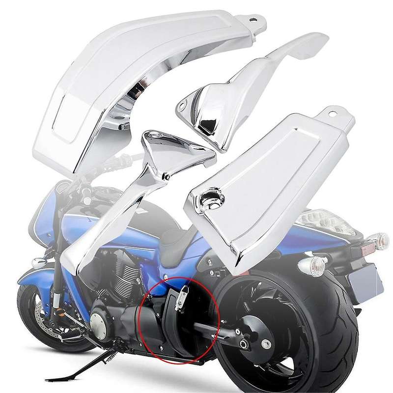 4PCS Frame Body Fairing Cover Chrome Motorcycle Look for All Year Boulevard M109 M109R M109RZ M109R2