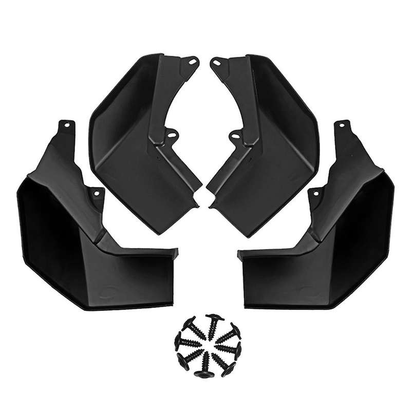 4pcs Front & Rear for 4 2009-2016 Mudguard Mud Flap Guards Splash Mudflaps