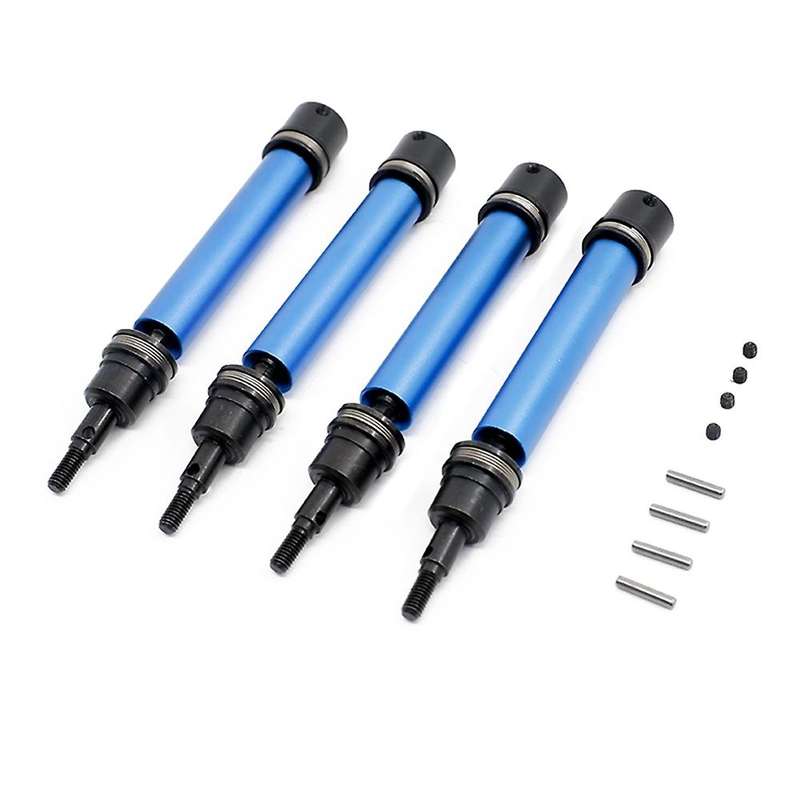 4Pcs Front and Rear Drive Shaft CVD for Arrma 1/10 Senton Big Rock Vorteks Upgrade Parts,1