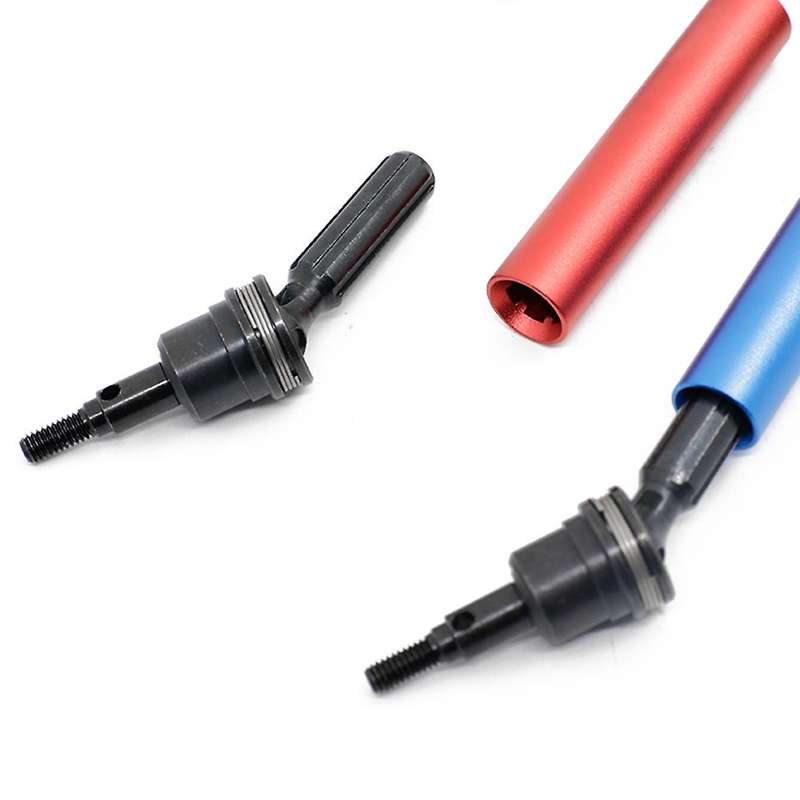 4Pcs Front and Rear Drive Shaft CVD for Arrma 1/10 Senton Big Rock Vorteks Upgrade Parts,1