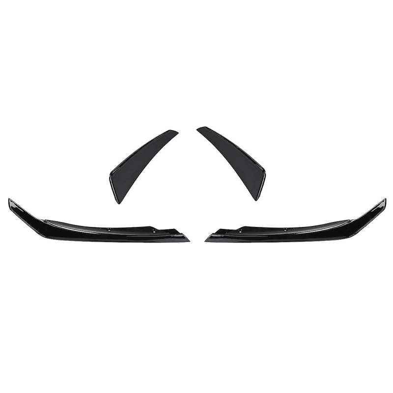 4pcs Front Bumper Side Fog Light Splitter Spoiler for A Class W176 A180 A200 A220 A250 A45 2016-201