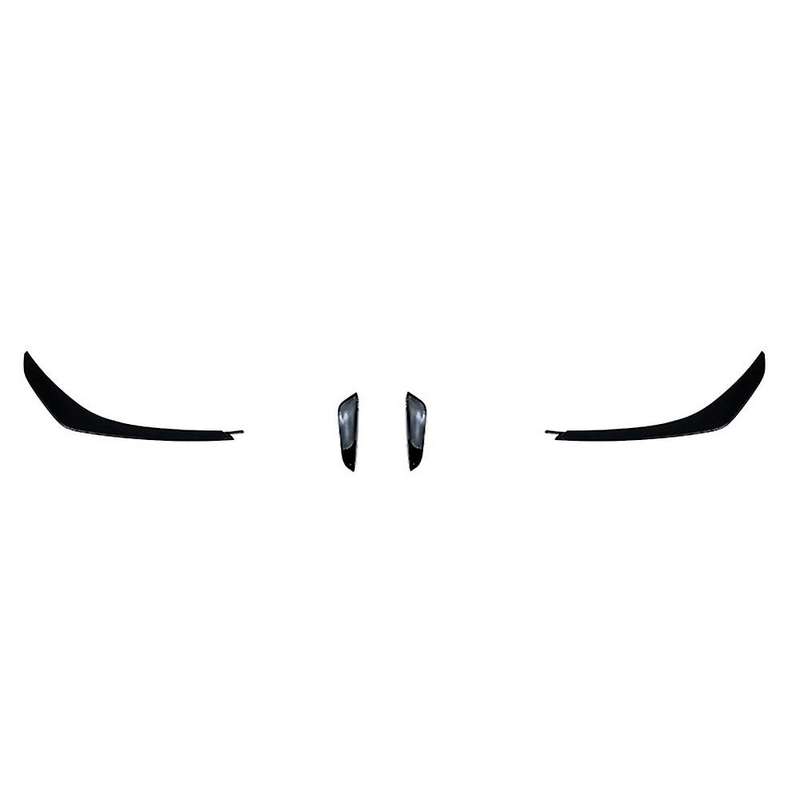 4Pcs Front Bumper Lip for - GLA H247 GLA200 GLA35 GLA45 2020 2021 Splitter Canards Cover