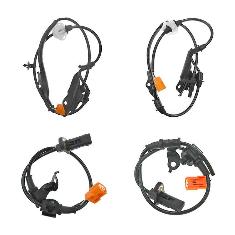 4pcs Front Rear Abs Wheel Speed Sensor 57455-sdc-013 57450-sdc-013 for Tsx 2004-2008 Accord 2003-200