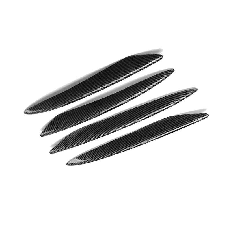 4pcs Front Bumper Fog Light Lip Splitter Grille Trim for E Class W213 E43 E63 2016-2020 Splitter Cov