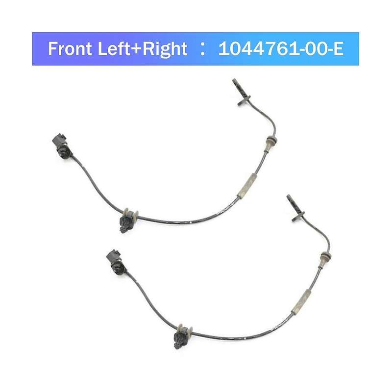 4pcs Front Rear Left+right Wheel Speed Sensor 1044761-00-e,1044771-00-d for 2017- Model Y 2019-