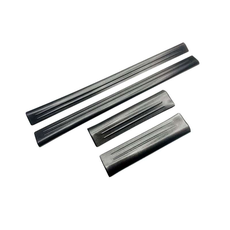 4pcs Front Rear Inner Door Sill Pedal Trim Cover for Vezel -v 2021-2023 Scuff Plate Stainless Steel