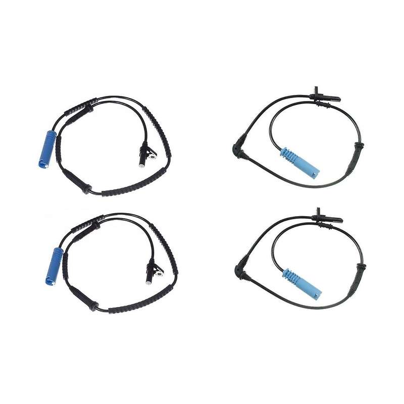 4pcs Front Rear Left Right Abs Wheel Speed Sensor for R55 R56 2007-2015 34526773019 34526773020