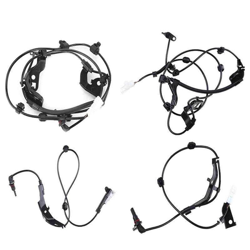 4pcs Front Rear Right Left Abs Speed Sensor 89542-0k060 89543-0k061 89545-0k240 89546-0k240 for 2015