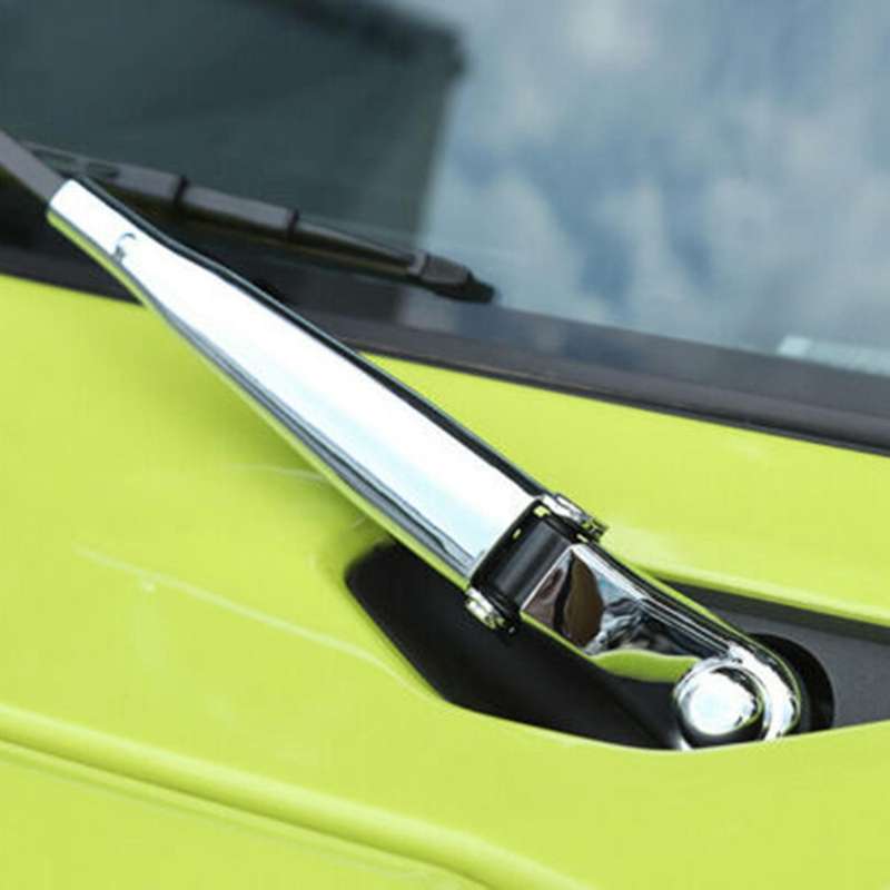 4PCS Front Window Rain Wiper Cover Trim Windshield Wiper Blade Arms Trim Decorative Cover for Jimny