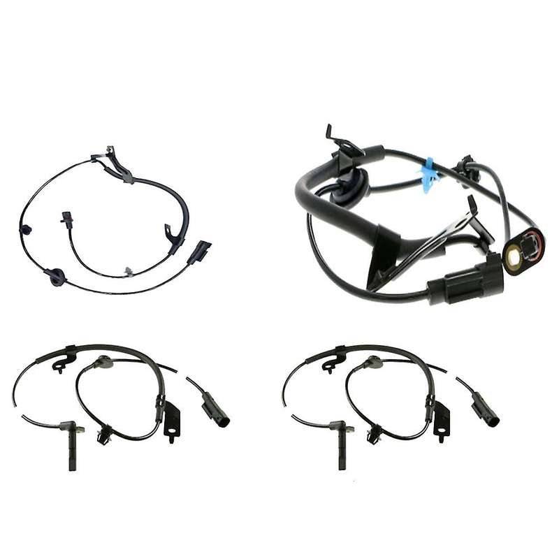 4Pcs Front-Rear / Left & Right ABS Wheel Speed Sensor for 2008-2011 2010-2011