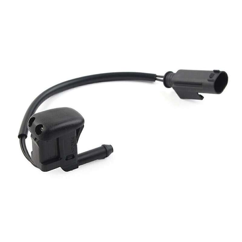 4Pcs Front Windshield Washer Nozzle W/Heated LR040670 for L322 2002-2012 Windscreen Sprayer Jet