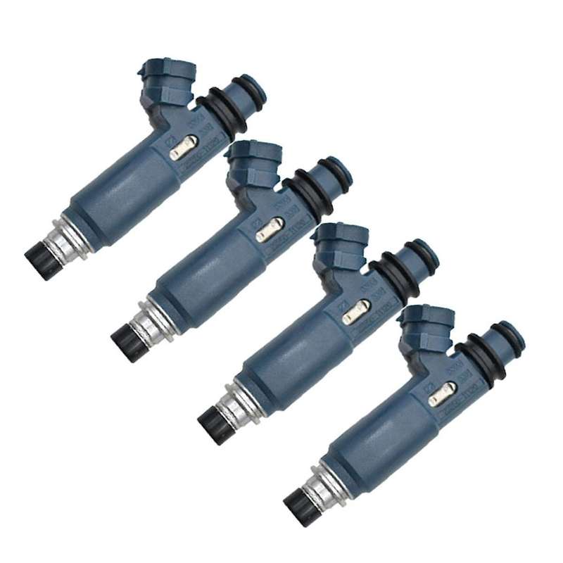 4PCS Fuel Injector 23250-11120 for Starlet EP91 EE102 Tercel EL51 4EFE