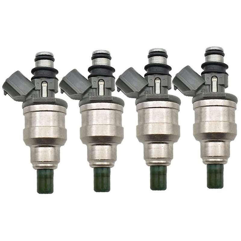 4pcs Fuel Injector Fuel Injector Automotive for 1.6l 1.8l 4cyl 1955002040 195500-2040