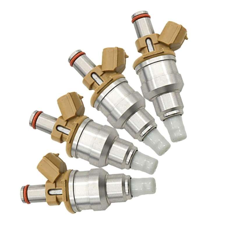 4pcs Fuel Injector Nozzle for Miata 195500-2180 for Favor Sephia Mercury 8L L4 1955002180